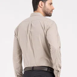 Red Tape Men Solid Button-Down Collar Cotton Formal Shirt image 4