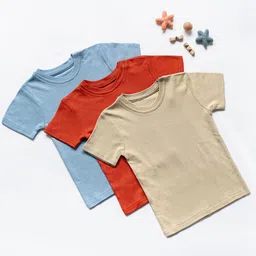 cocoon care Kids 3 Printed Bamboo T-shirt-picture-34