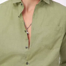 OQUENT Standard Spread Collar Regular Fit Shirt image 3