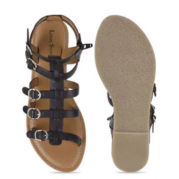 LOUIS STITCH Women Lightweight Gladiator Flats image 2