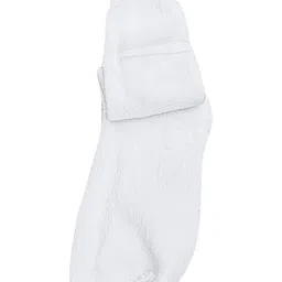 MUKHAKSH Unisex White Socks image 2