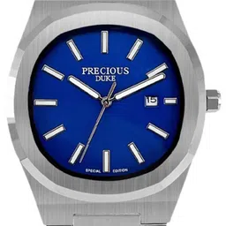 Precious Duke Men Dial & Stainless Steel Straps Analogue Watch PD_827230848553_Blue_82 image 2