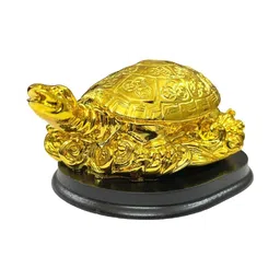 numeroastro Yellow Feng Shui Vastu Tortoise Glossy Feng Shui Showpiece-picture-16