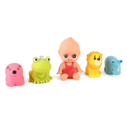 Ratnas Squeezy Bath Toys Pack of 5 (Colour & Design May Vary)-image-10