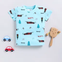 YK X Minute Mirth Infant Boys Hot Wheels Printed Pure Cotton T-shirt-picture-18