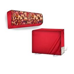 The Furnishing Tree Red Plastic Air Conditioner Cover-picture-20