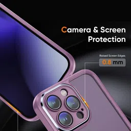 QRIOH Solid Printed iPhone 14 Pro Max Back Case Mobile Accessories image 4