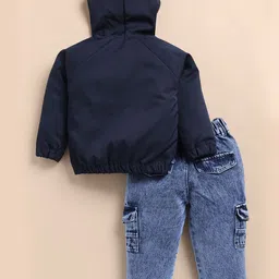 LITTLE COLLARS Boys 4 Piece Checked Shirt With T-Shirt & Trouser image 3