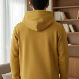 SHAUN Men Printed Hooded Sweatshirt image 4