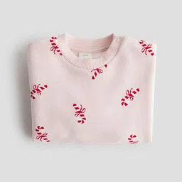 H&M Printed Brushed-Inside Sweatshirt image 2