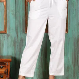 Style Shoes Women High-Rise Relaxed-Fit Trousers-image-78