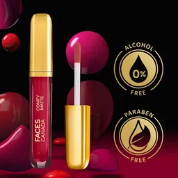 FACES CANADA Comfy Matte Transfer-Proof Liquid Lipstick 3.8ml - Fan Club 27 image 2
