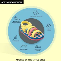 ONYC Kids Velcro Shoe-Style Sandals image 3