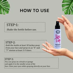 Fashion Colour Fix Up Lock & Glow Makeup Fixer Spray - 100 ml image 4