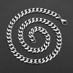J.S ENTERPRISES Adults Cuban Link Chain Necklace-picture-30
