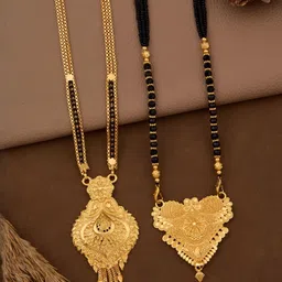 Bhanu diam Women Black Mangalsutra-picture-14