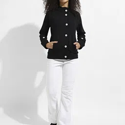 Campus Sutra Women Lightweight Biker Jacket-picture-19