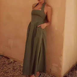 all about you Halter Neck A-Line Maxi Dress-picture-34
