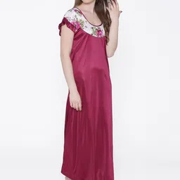 PHALIN Printed Maxi Nightdress image 2