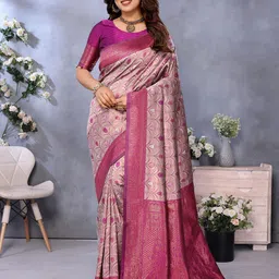 pikham Woven Design Zari Banarasi Saree-picture-36