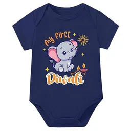 Lillypupp Infants Printed Pure Cotton Bodysuit-picture-49