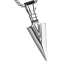 P. R. PRINTS Stainless Steel Silver-Plated Geometric Pendants With Chains image 5