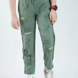 Monte Carlo Boys Printed Lower Track Pants-picture-34