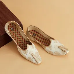 Manyavar Men Self Design Ethnic Juti Mojaris-image-26