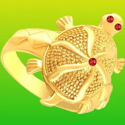 Dynamic Retail Global Unisex Gold Ring image 3