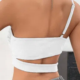 Stylecast X Slyck One Shoulder Crop Top image 4