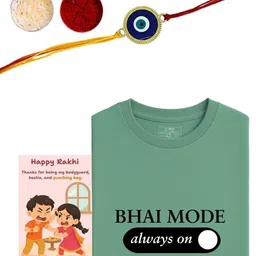 Anouk Evil Eye Rakhi Combo with T-Shirt-picture-42