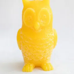 LIGHT JEWELS Green & Yellow Pack of 4 Pillar Candle image 4