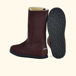 yoho Women Round Toe Flatform Heel Winter Boots image 4