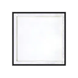 999Store Green & White Elegant Leaf Canvas Wall Art image 2