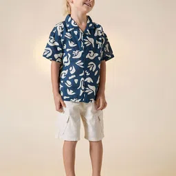 Juniors by Babyshop Boys Opaque Printed Casual Shirt image 5