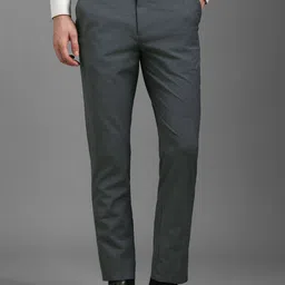 Louis Philippe Men Slim Fit Trousers-image-92