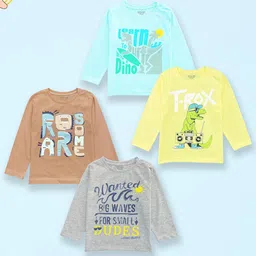 Miss & Chief Kids 4 Printed Pure Cotton T-shirt-picture-40