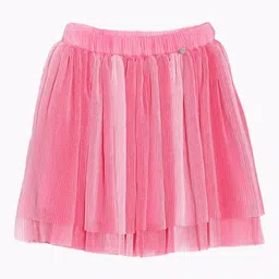 Allen Solly Junior Girls Pure Cotton A-line Knee Length Skirts-picture-30