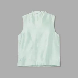 Melange by Lifestyle Boys Mandarin Collar Regular Kurta With Pyjamas image 5