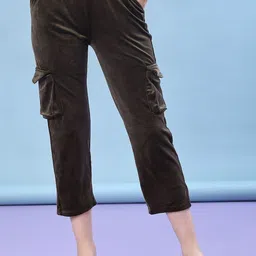 V-Mart Women Mid-Rise Straight Lounge Pant-image-85