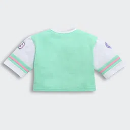 Tiny Girl Typography Printed Cotton Crop Top image 3