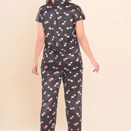 BDE Women Printed Night suit image 2