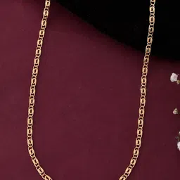 VOJ Gold-Plated Artificial Beads Studded Chain image 4