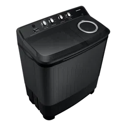 samsung 7.5 kg semi automatic washing machine with hexa storm pulsator, wt75b3200gd prism black 7.5kg image 3