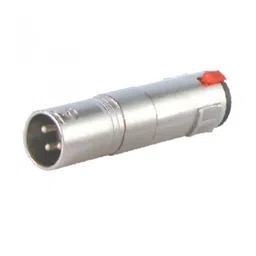 MX XLR 3 Pin MIC Male Plug Connector To MX P-38 Mono Female Socket Locking Type Connector (MX-1875) image 1
