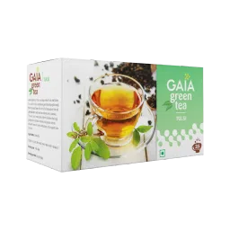 Gaia Green Tea + Tulsi-25 Tea Bags-image-20