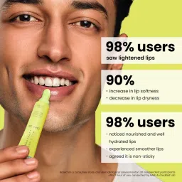 Hyphen 2% Kojic Acid Spf 30 Lip Balm With Vitamin C, 1% Vit E, Brightens Pigmented & Dark Lips image 5