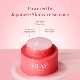 Clayco Rice & Sake Sleeping Mask Night Gel Cream With Vitamin C For Brightening & Hydration image 5