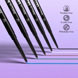 PERPAA Longwear Highly Pigmented Brown & Green Kohl Kajal Combo image 5