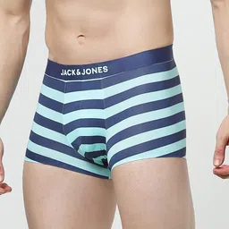 Jack & Jones Men Mid Rise Striped Trunks 1310050001 image 2
